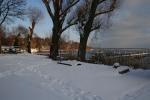 Hafen im Winter